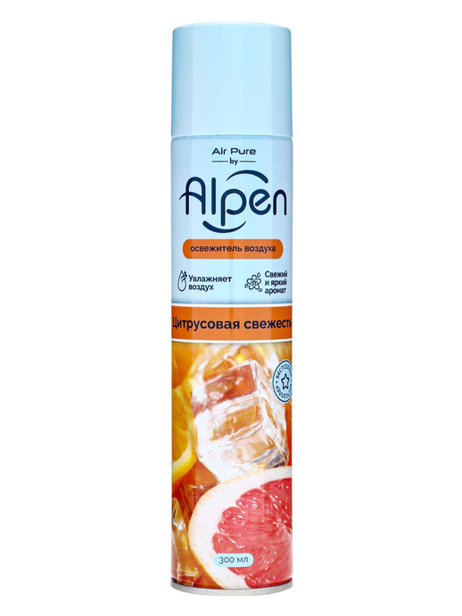 Освежитель Alpen 300 мл Цитрусовая свежесть/12
