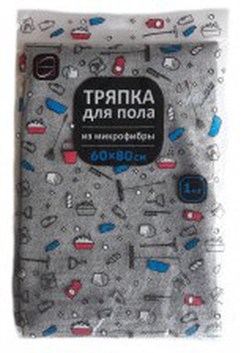 тряпка для пола 60*80 микрофибра
