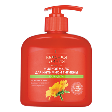 К.Л. Жидкое мыло   ИНТИМ  250 гр. Календула   (красн)     *5*15