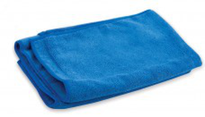 Тряпка для пола из микрофибры 80*100 см 250 пл голубая