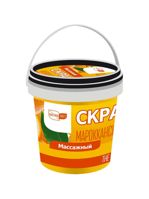 Скраб д/тела МАРОККАНСКИЙ АПЕЛЬСИН (Массажный) 155 мл  6*12