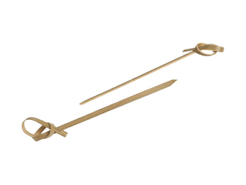 Пика бамбуковая 8 см, Узелок 100 шт/уп *30