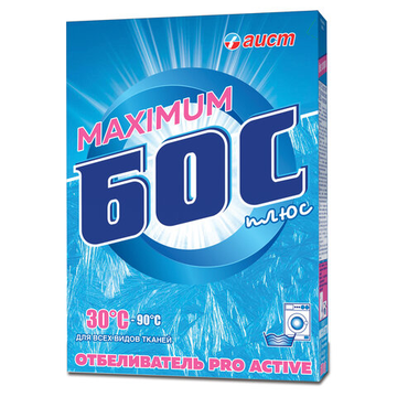 Средство для отбеливания и чистки тканей 600г. БОС плюс Максимум порошок