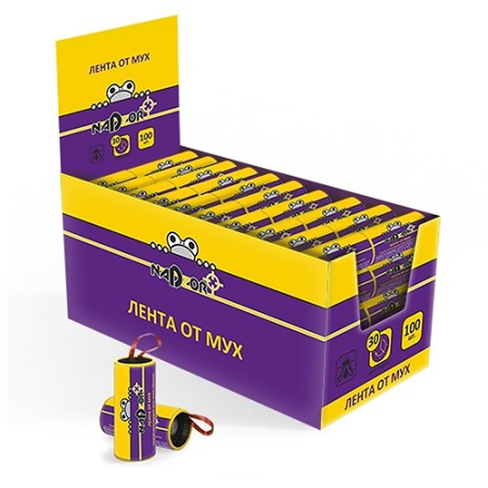 Липкая лента от мух Nadzor вл 100/400)