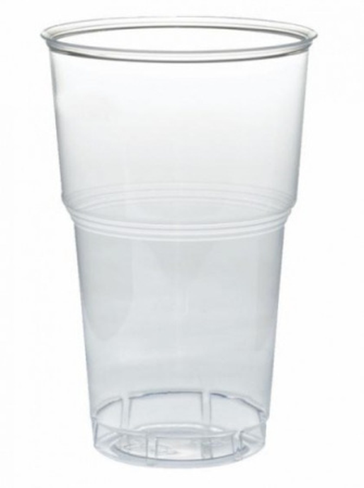 Стакан 500 мл прозрачный (ПП) плотный