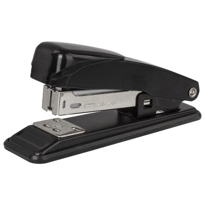 Степлер №24/6, 26/6 металлический STAFF Manager, до 20 л., черный
