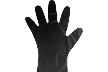 Перчатки эластомер XL черные 100 шт
