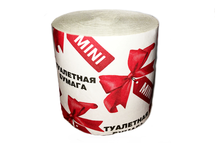 Туалетная бумага "Мини" 1-сл. 1 рул./вл.70