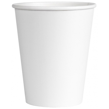 Стакан 250 мл, Белый бумажный вл 50/1000