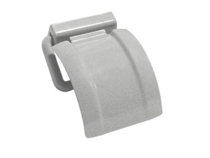 Держатель для туалетной бумаги белый