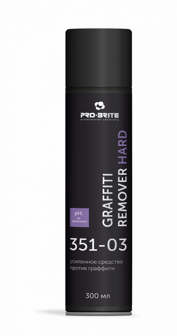 Граффити Ремувер Хард, аэроз. 0,3л*20шт/кор, Усилен. сред. против граффити