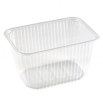 Контейнер прямоугольный 1500 мл 186х132х100 мм, прозр.РР (Ю)*100/500