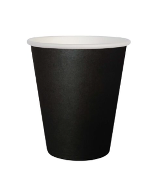 Стакан 250 мл. однослойный (Черный 50/1000) (кр.24-17877,24-17870)