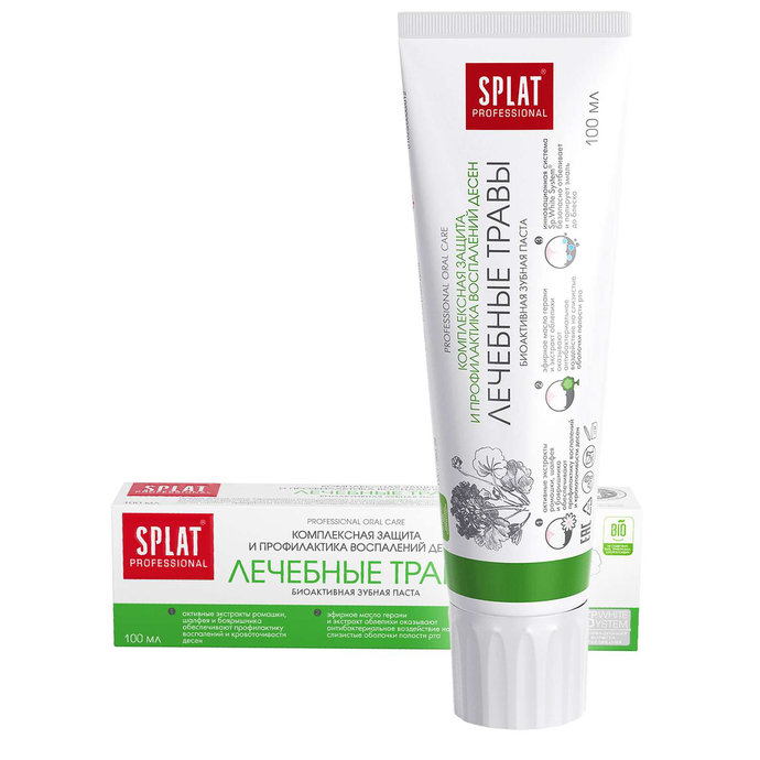 Зубная паста SPLAT Professional Лечебно-профилактическая Травы 100мл