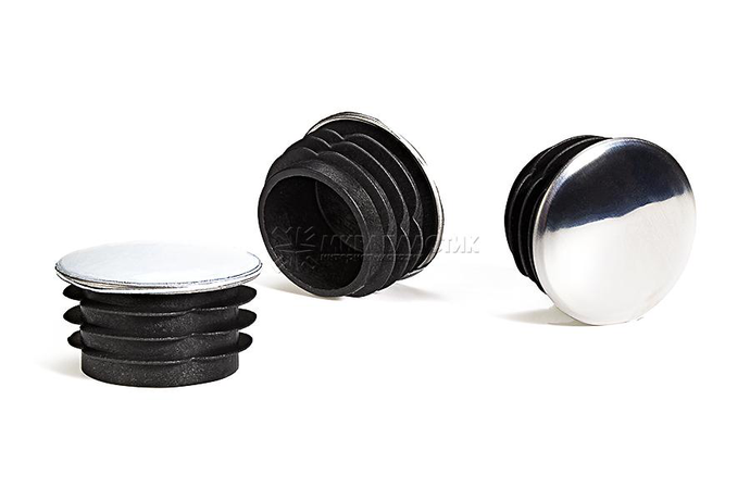 Комплект заглушек для перекладины A'Belle 25х20мм (2шт) черный S12412 (шт)