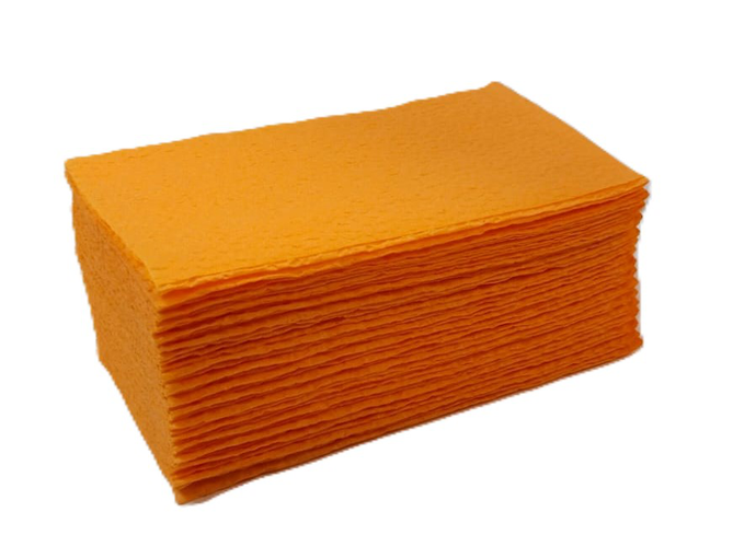 Салфетка оранжевая  1/8 сложение, 5000 шт.