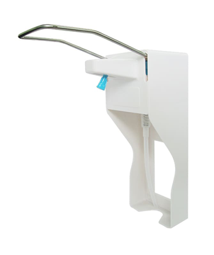 Дезон Дозатор локтевой A-265S пластиковый  с мет. рычагом (распылителем) 1000 мл