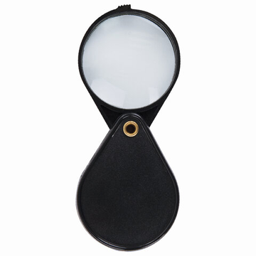 Лупа просмотровая  складная, диаметр 50 мм, увеличение 6