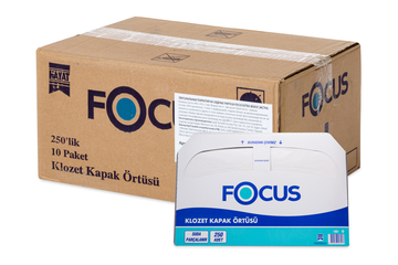 Одноразовые бумажные покрытия Focus на унитаз 8033648 - 10 картриджей по 250 листов ВЛ.10