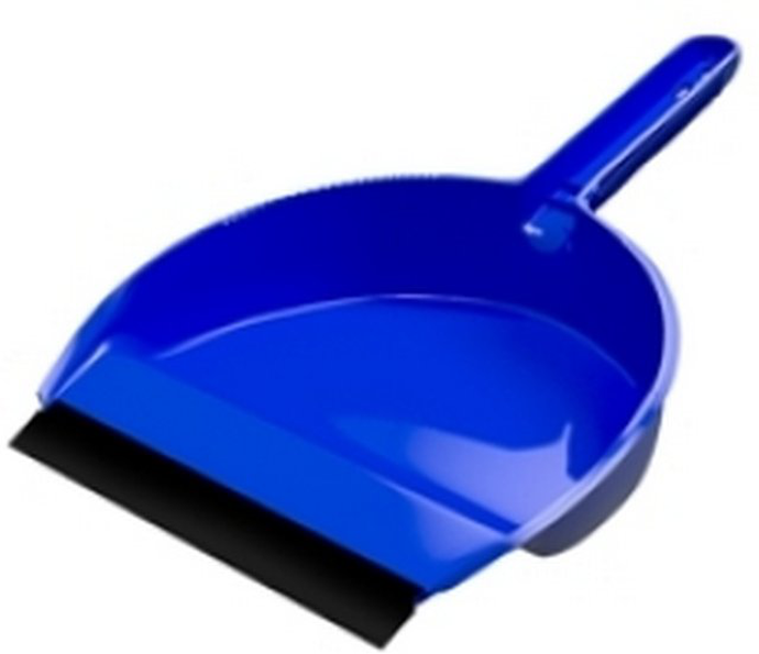 Совок для мусора ЛАУРА с кромкой Классика индиго