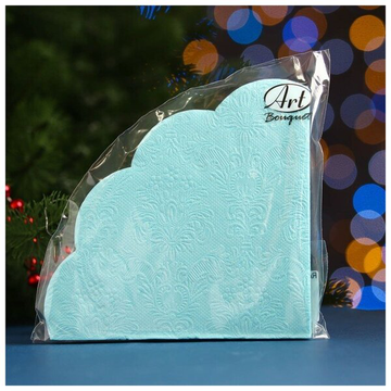 Салфетки Art Bouquet RONDO  "Барокко Тиффани" 3 сл.12л/вл.15