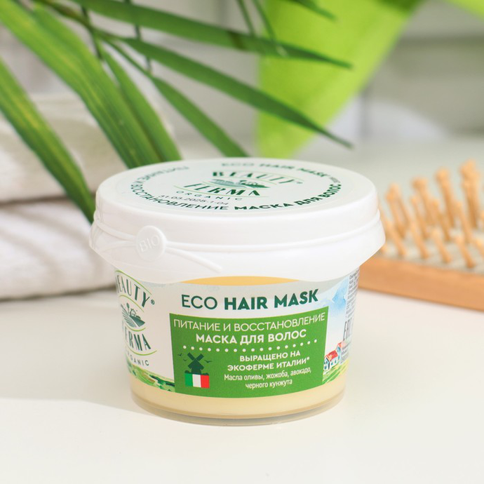 BEAUTY FERMA Маска д/вол 100 Питан.и вос