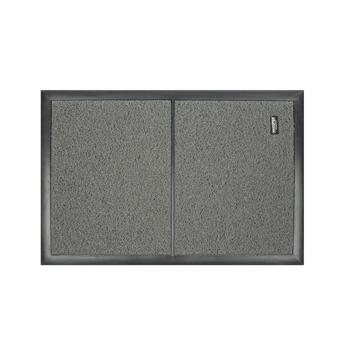 Коврик с основой 64*95 см серый Haccer Dezmatta