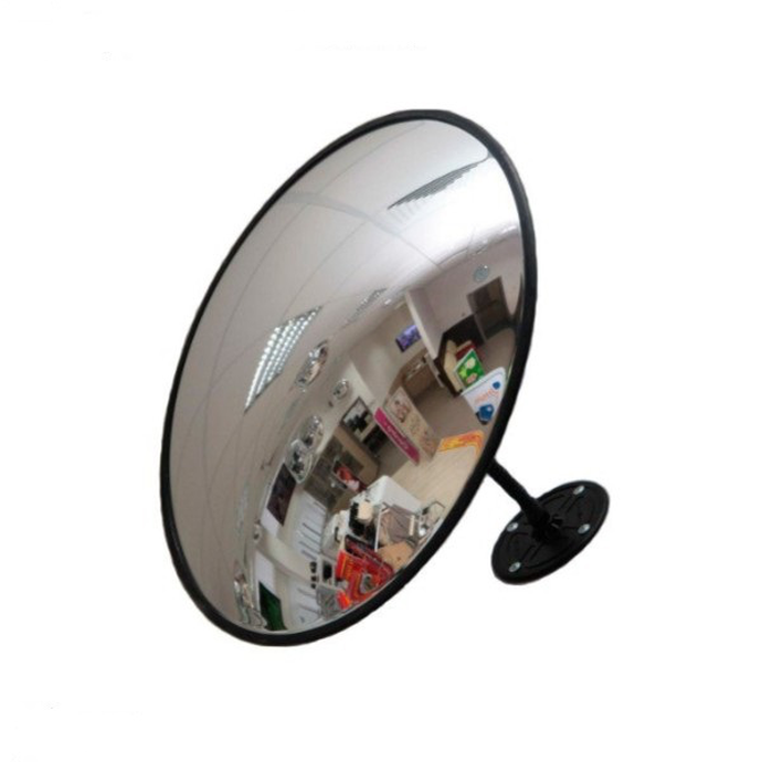 Зеркало DL 610 мм с черным кантом внутреннее