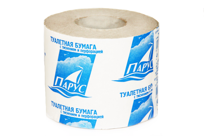 Туалетная бумага "Парус" 1 сл. 1 рул./вл.48