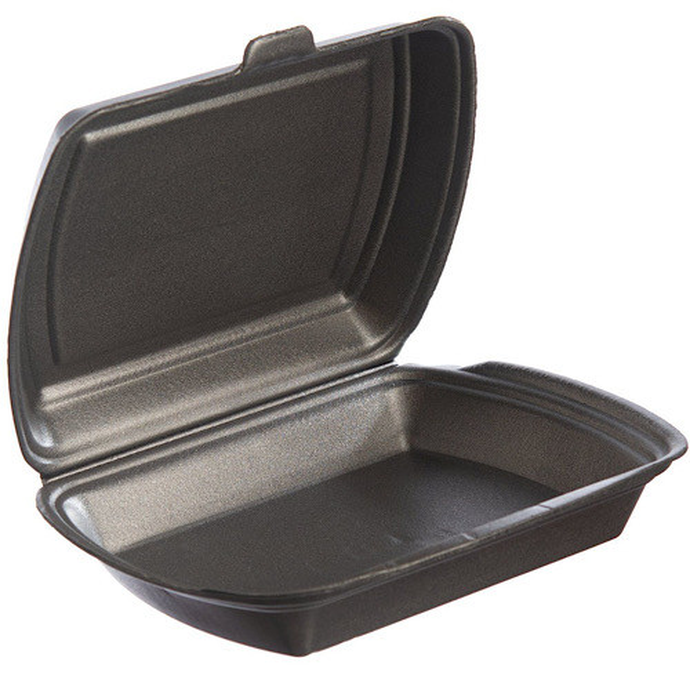 Ланч-бокс ВПС 248х204х60 1-секц ЧЕРНЫЙ