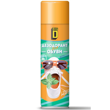 Дезодорант для обуви с ароматом мяты Big D/Биг Д, 150мл  *6*12