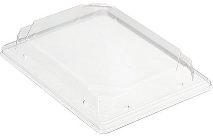 Контейнер для суши С19, крышка, 188х133х24 мм, 420 шт/кор