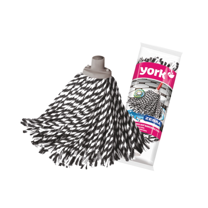 Насадка МОП-веревочная (Набор для уборки хлопковая Зебра Йорк)