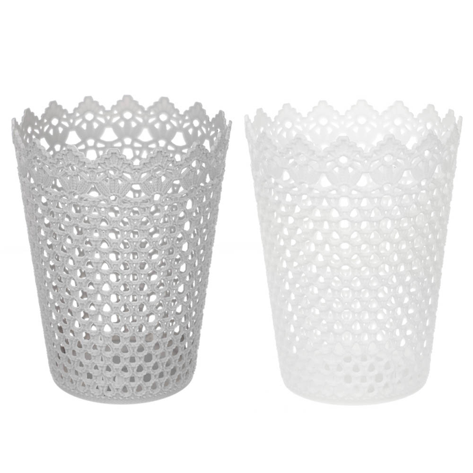 VETTA Корзинка универсальная "Цветы", 13,5х17,5см, пластик, 2 цвета