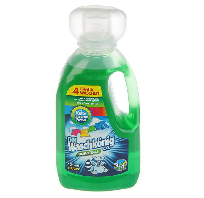 Der Waschkonig C.G. ГЕЛЬ  д/стирки конц. Universal 1,625 л.*1*6 //4325