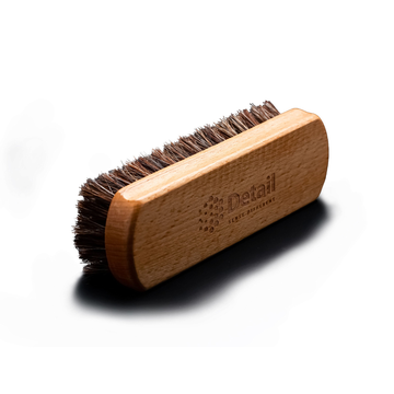 Grass Detail Щетка для очистки кожи, 14.5x4.5 см, натур. ворс, DT-0234