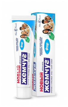 З/п Новый Жемчуг 50 мл.Фтор 6*36