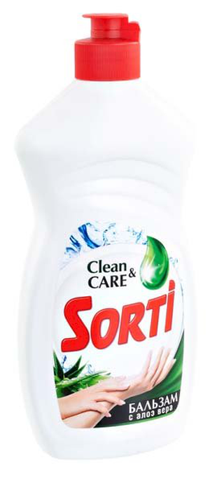 Средство для мытья Sorti Капелька 450мл /вл 20