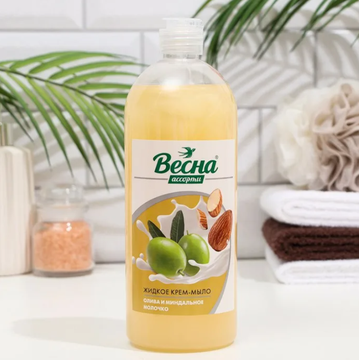 МЖ ВЕСНА Ассорти олива и миндальное молочко 850 мл арт. 5225