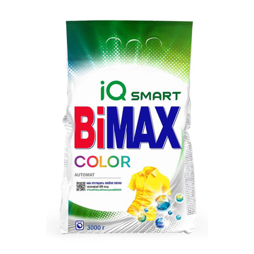 СТИР-Й ПОРОШОК BIMAX COLOR AUTOMAT М/У 3 КГ 1*4