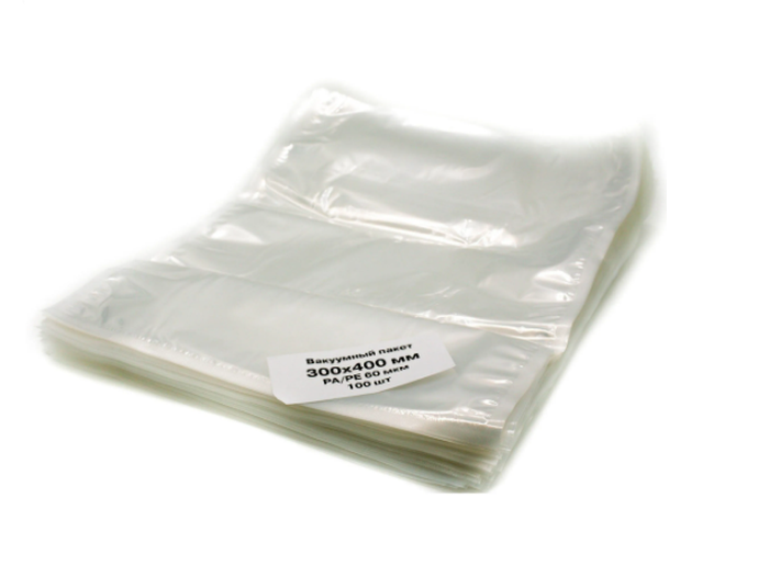 Вакуумный пакет ПА/ПЭ 300*400мм 50мкм/100