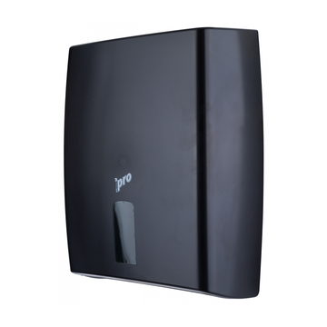 Диспенсер для листовых полотенец V,Z-сложения, черный Pro