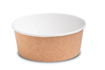 Контейнер бумажный круглый Round Bowl 750 крафт (кр.24-17876)