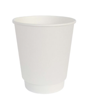 Стакан 250 мл. двухслойный *белый* (20/500) (кр.24-17877)