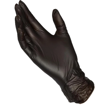 Перчатки виниловые (Черные) Aviora L 100 шт/10