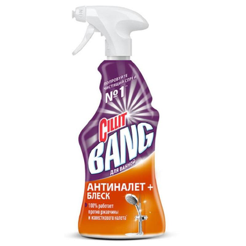 Чистящее средство Cillit Band антиналет+блеск 450мл/12