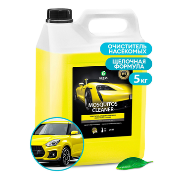 Средство для удаления следов насекомых GRASS "Mosquitos Cleaner" (канистра 5 кг), 118101
