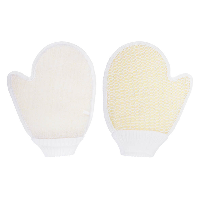 Мочалка банная, сизаль, варежка, 17х21см, 1 цвет