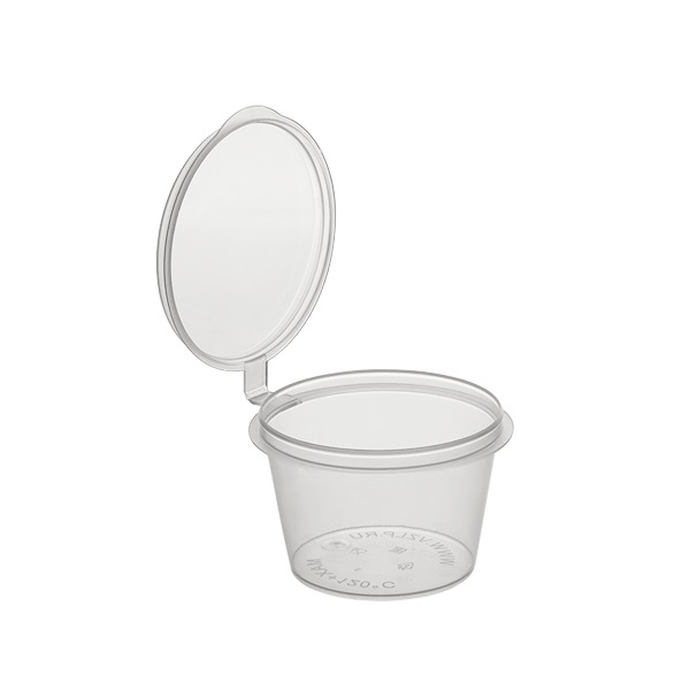 Соусник с крышкой 30 мл прозрачный 80/1920