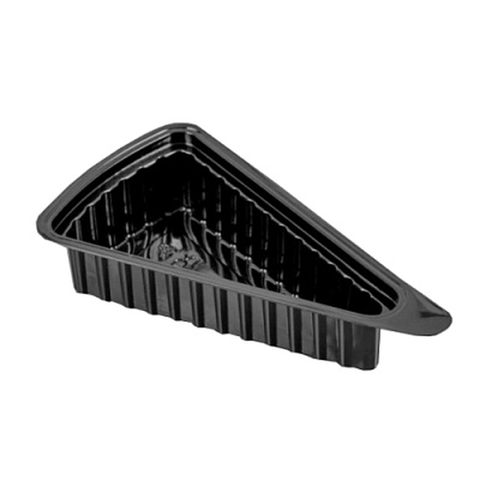 Контейнер для кусочка торта ДНО черный 178*106*64мм 800шт/кор